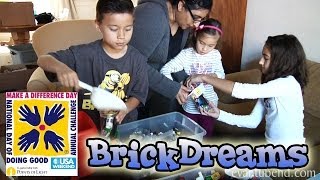 EvanTubeHD visits BRICK DREAMS - National Make a Difference Day!
