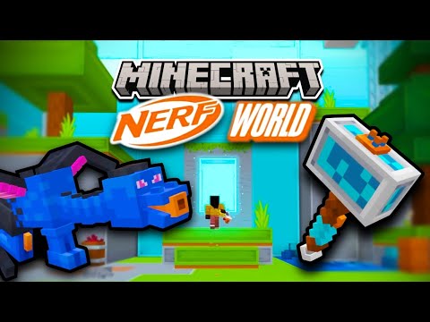 Minecraft: NERF WORLD - Full Map Playthrough