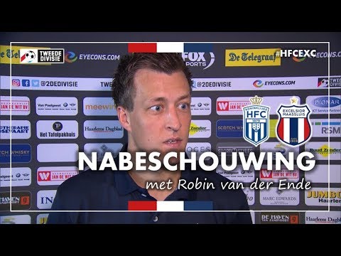 Reactie Robin van der Ende na Koninklijke HFC - Excelsior Maassluis (2-3)