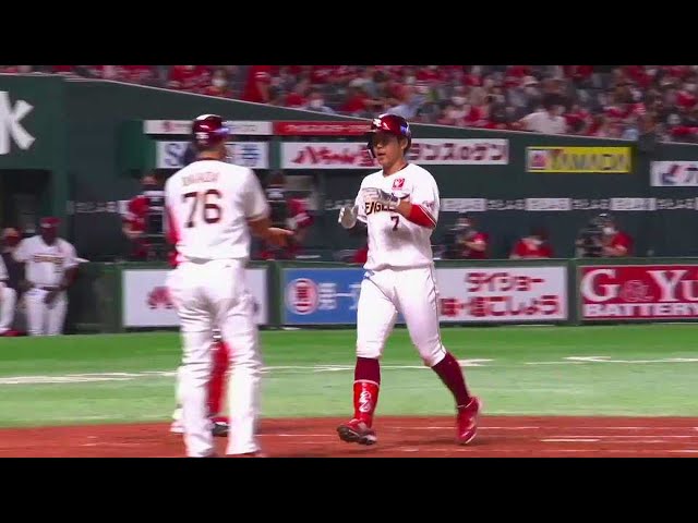 【3回表】イーグルス・鈴木 完璧に捉えた勝ち越しの2ランホームラン!! 2021/7/13 H-E