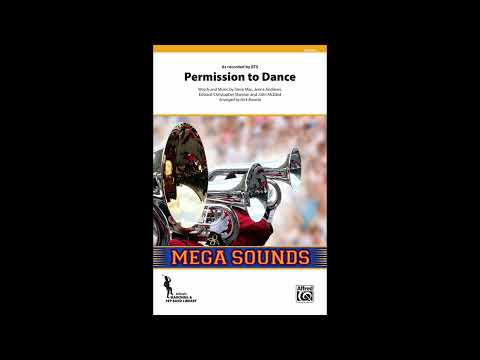 Permission to Dance, arr. Nick Baratta – Score & Sound