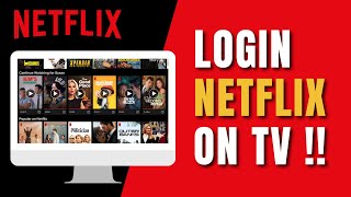 How to Login Netflix on TV !
