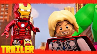 Trailers In Spanish LEGO Marvel Avengers: Código Rojo (2023) Disney+ anuncio