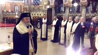 VIDEO FOTO Mitropolitul Ardealului, la slujba dedicată victimelor "Colectiv": Cerem să se facă dreptate 1 video