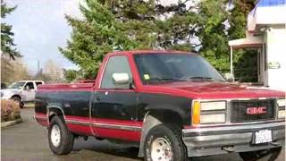preview picture of video '1990 GMC Sierra C/K 1500 Used Cars Tacoma WA'