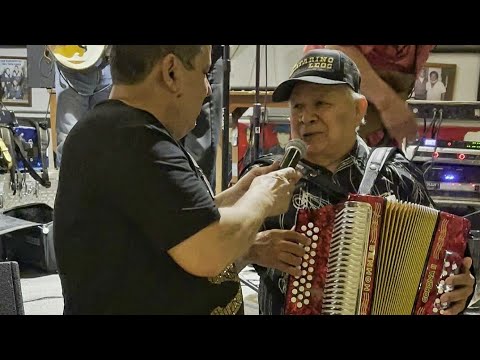 I WENT TO PILOS AND THEY GAVE ME AN ACCORDION, JUAN VILLARREAL (CATARINO LEOS) GAVE IT TO ME