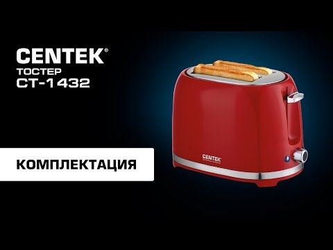 Миниатюра изображения товара Тостер Centek CT-1432 (черный)