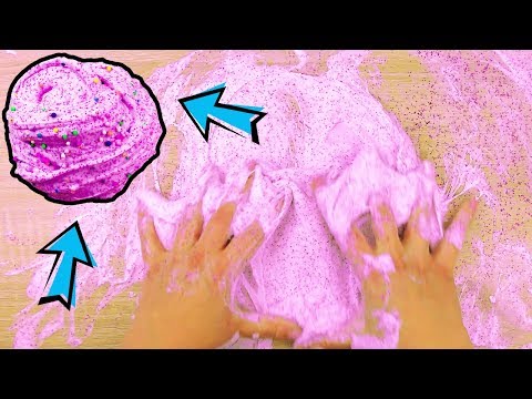 Slime OHNE Schüssel & Löffel | DIY Bilou Schleim auf dem Tisch | Mega Glitzer Slime DIY | Versuch