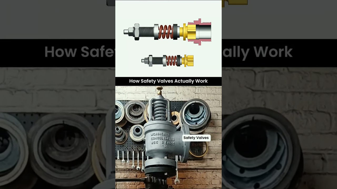 How Safety Valves Actually Work #engineering #stem