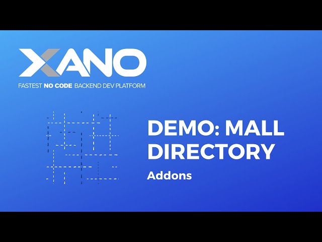 Demo: Shopping Mall Directory #3 - Addons