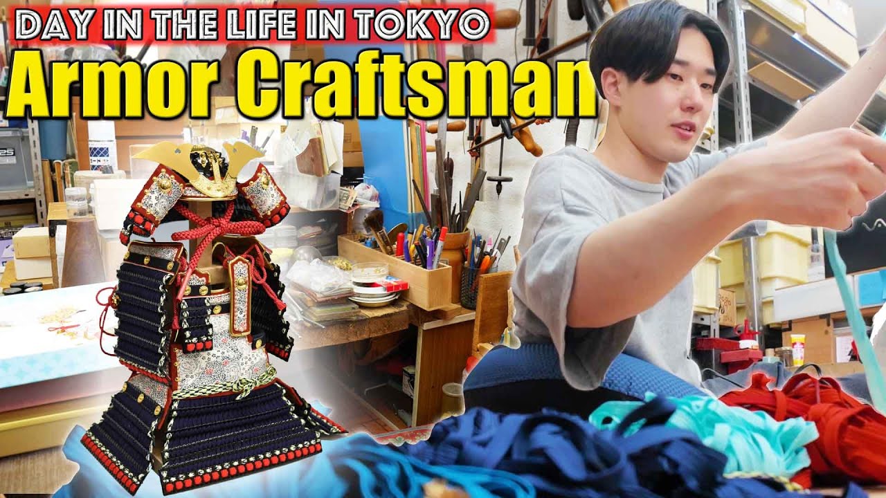 【Day in the Life】27-year-old Armor Craftsman【Tokyo, Japan】