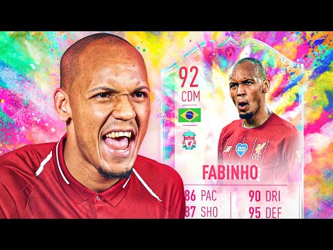 THE BRAZILIAN VIEIRA!? 🤯 92 SUMMER HEAT FABINHO PLAYER REVIEW! - FIFA 20 Ultimate Team