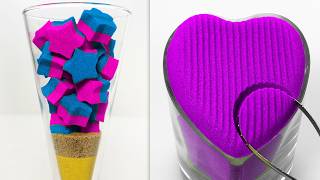 Very Satisfying and Relaxing Video 361 Kinetic Sand ASMR
