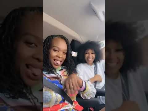 Dineo Ranaka and her sister talking SANGOMA things and life