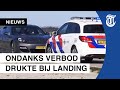 Vliegtuigspotters op hoogtepunt weggestuurd: 'Het was 2 meter!'