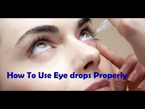 How to Use Eye Drops Properly ? (Hindi)