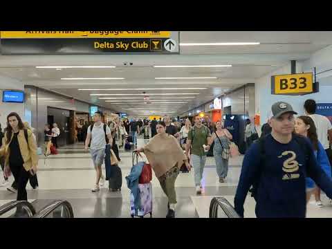 JFK Terminal 4 | Pier B | Walk through | 26/06/2023