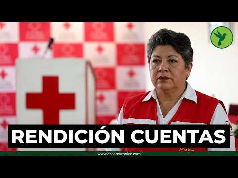 Rendición de cuentas de la Cruz Roja de Pastaza
