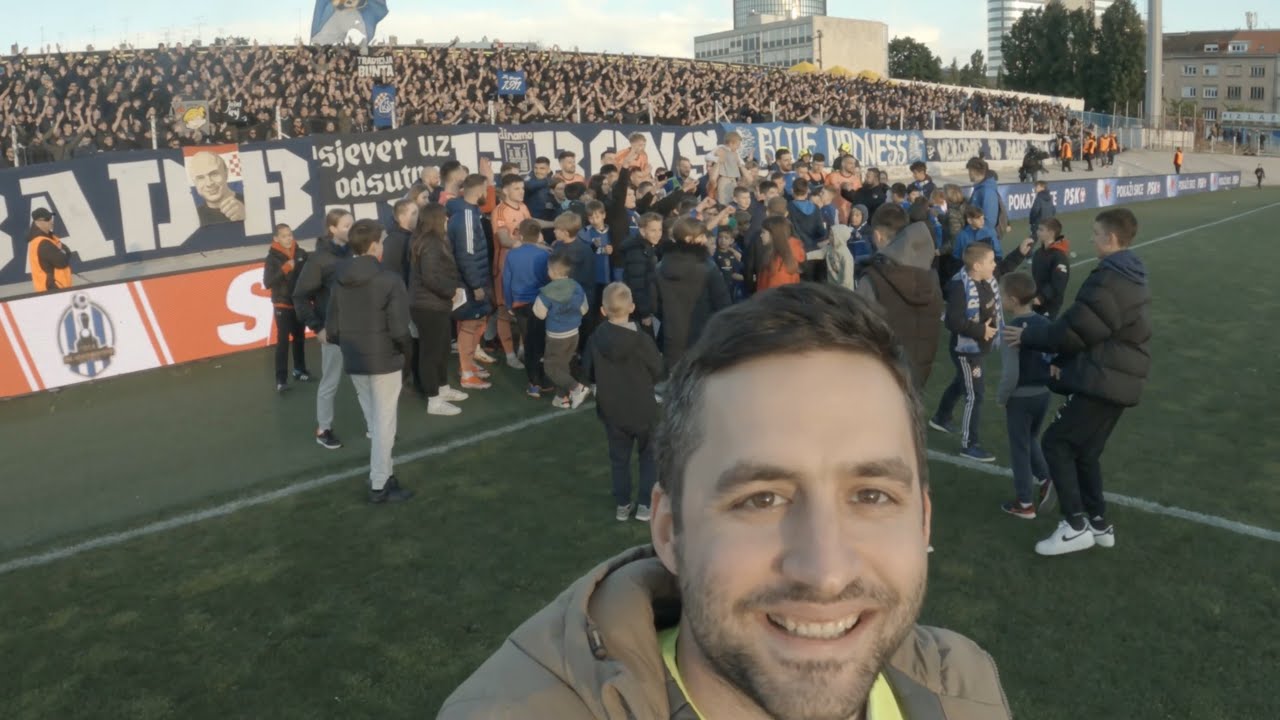 Gledali smo Lokomotiva - Dinamo pored terena! / VLOGLIĆ #16