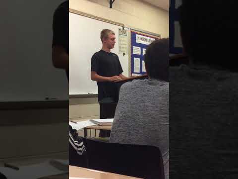 I do Bo Burnham’s “Andy the Frog” for high school project