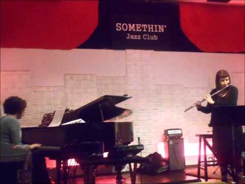 Duo -Roberta Piket/ Cheryl Pyle -Somethin Jazz- Nov 6, 2014 -Nardis