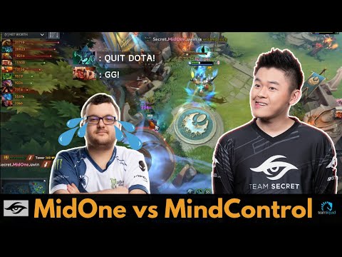 Team Secret Midone - (OD) vs LIQUID MindControl (TROLL) | DOTA 2 GAMEPLAY 7.21C | FOUNTAIN DIVE!