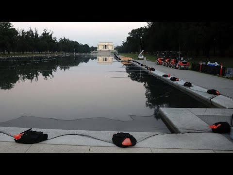 Olympian David Hearn charged with destruction of property at D.C. Reflecting Pool