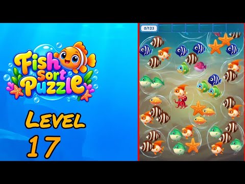 Fish Sort Puzzle Level 17 Walkthrough thumbnail
