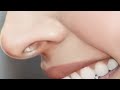 Actress Barsha Chatterjee Unseen Nose And Lips Closeup Ultra Zoom