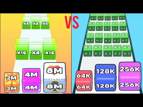 2048 Cube Run vs Jelly Run – Record-Breaking Gameplay!