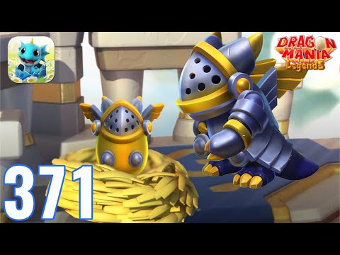Dragon Mania Legends - Gameplay Walkthrough Part 371 - Knight Dragon Hatching (iOS, Android)