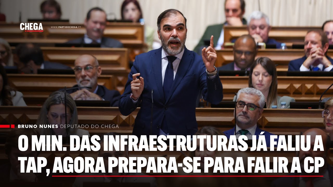 O Min. das Infraestruturas já faliu a TAP, agora prepara-se para falir a CP