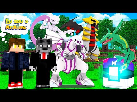 Revelando SEGREDOS cada Pokémon lendario na LUCKY PIXELMON - MINECRAFT