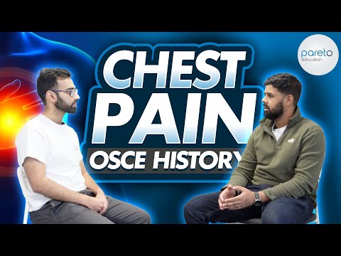 The Perfect Chest Pain History | OSCE | UKMLA, PA, ACP, ANP ​​ || Pareto Education