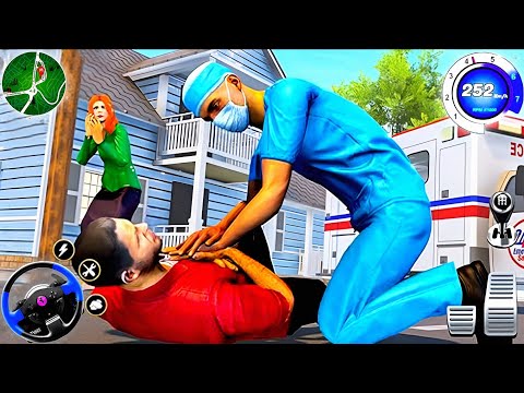 Ambulance Rescue Simulator 3D - 911 Emergency Ambulance Rescue Driver - Android GamePlay