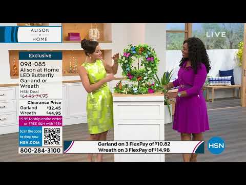 HSN | Alison at Home with Alison Cork Clearance Up to 50% Off 03.20.2023 - 10 AM