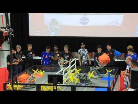 2017 VEX Worlds Competition HS Science Match#38 2442A 5956C vs. 7135C 16666E
