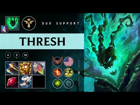 Thresh Support vs Rell - NA Grandmaster Patch 25.24