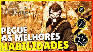 AS PRIMEIRAS HABILIDADES QUE VOCE DEVE DESBLOQUEAR EM BLACK MYTH WUKONG!