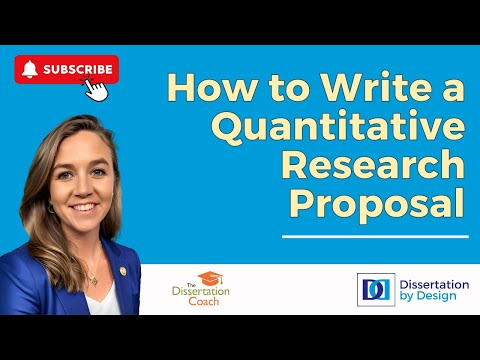 5 Key Elements for Quantitative Research Proposals