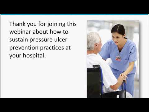Sustaining Pressure Injury Prevention Practices at Your Hospital