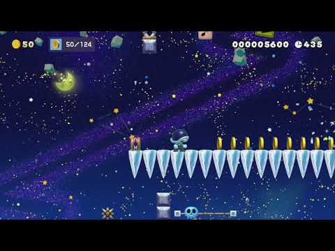 Mario galaxy automatic level !! by polo4p - Super Mario Maker 2 - No Commentary 1bv