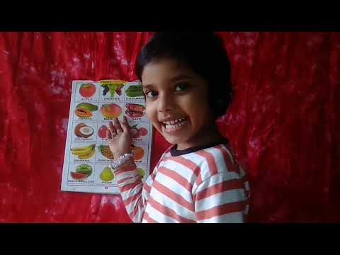 Fruit।।ফলের নাম।। Teacher Lubabah