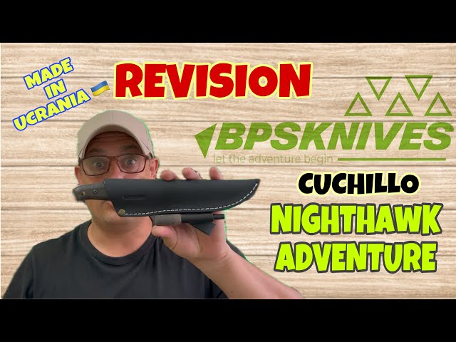 Vídeo relacionado con BPS Knives Adventurer - Cuchillo Bushcraft de Acero al Carbón con Funda de Cuero y Encendedor - Cuchillo de Campamento