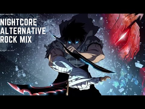 1 Hour Alternative Rock | Nightcore Rock Gaming | Streaming Mix