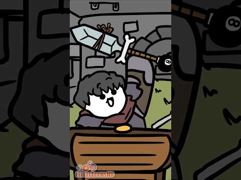 Finding an Old Legendary Weapon in an RPG