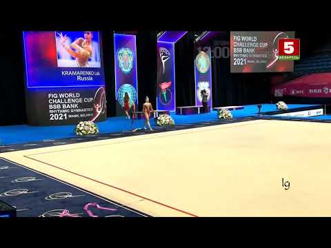 Lala Kramarenko Ribbon Final World Challenge Cup Minsk 2021