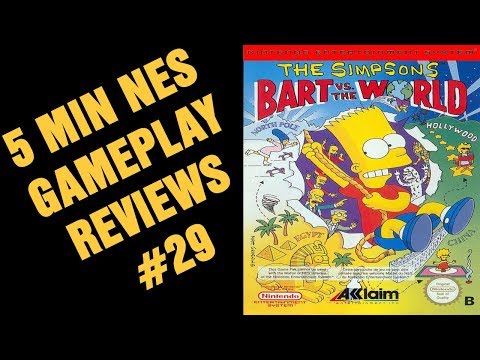 The Simpsons : Bart vs the World Game Boy