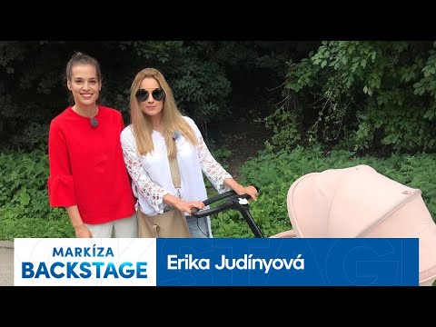 MARKÍZA BACKSTAGE - Erika Judínyová nám ukázala dcérku: Na koho sa malá Ella podobá?