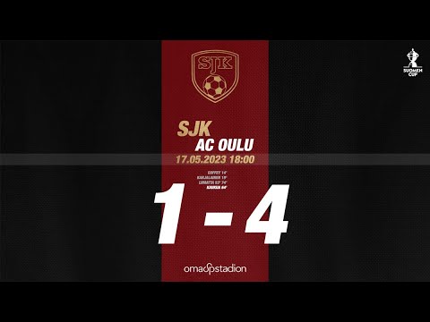 Videokooste Suomen Cup SJK - AC Oulu 17.5. 2023